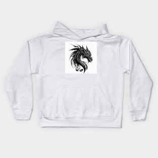 Tribal Dragon 1 Kids Hoodie